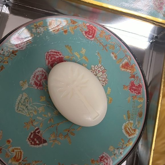 ORTIGIA Sicily NWT! Florio glass plate & soap set - Picture 3 of 5